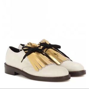Marni metallic fringed croc-effect loafers